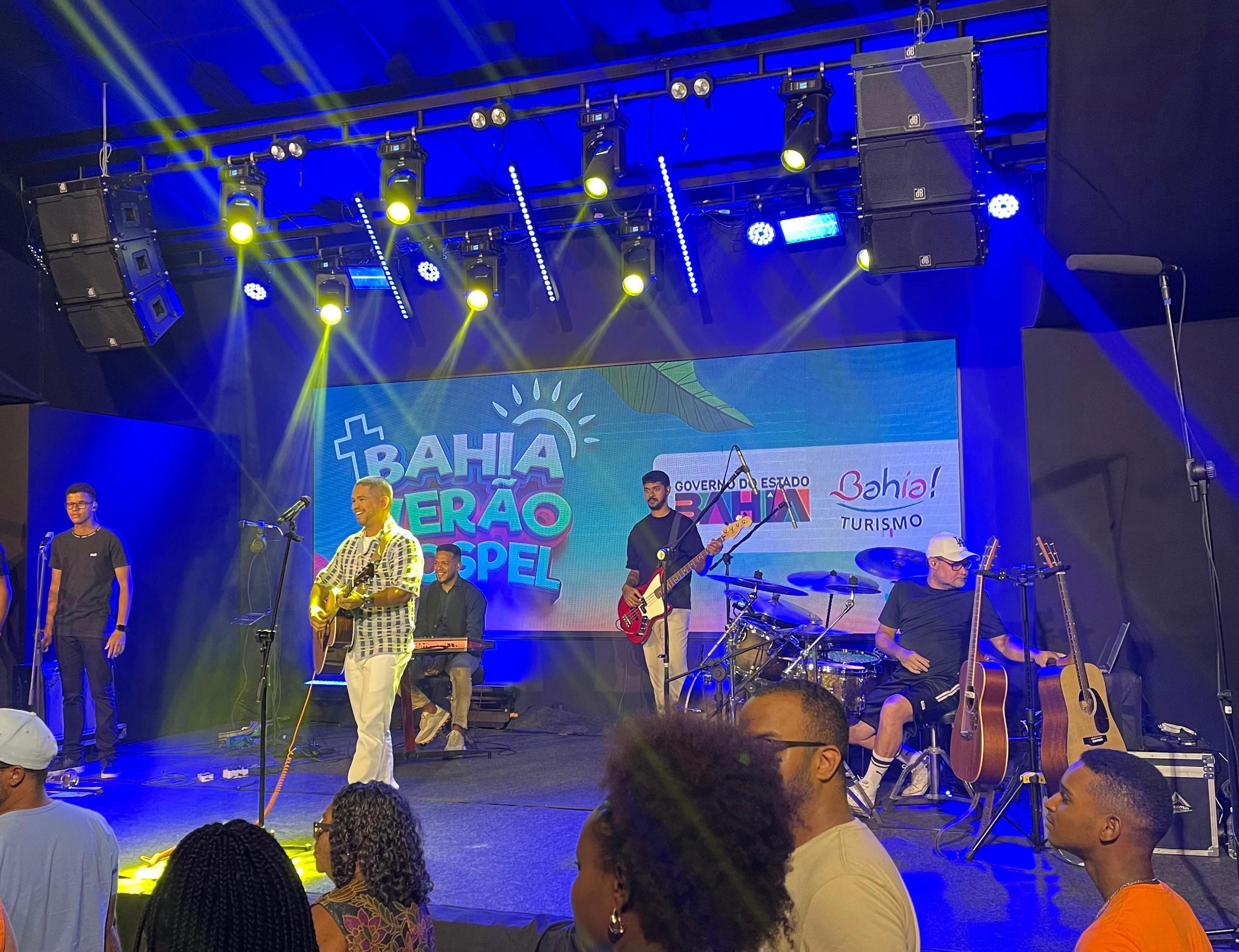 noticia Primeira edição do “Bahia Verão Gospel” é marcado por muita música de estilos diferentes e a presença do público