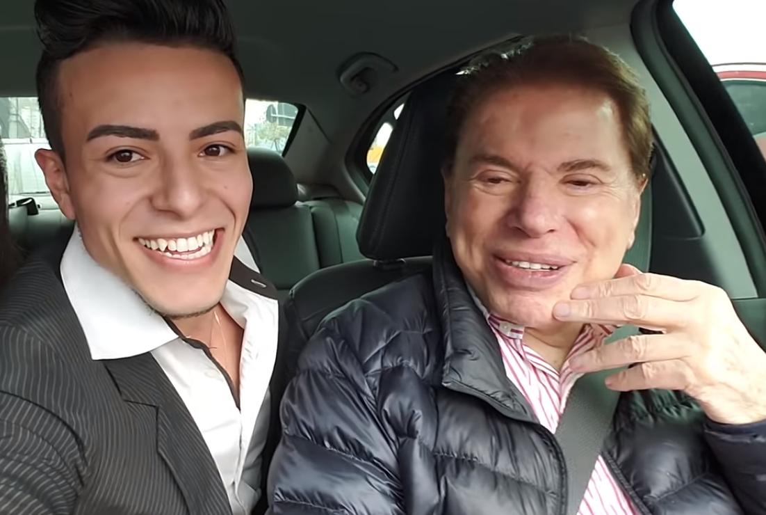 noticia Ator e jornalista, Almir Salvattore pegou carona com Sílvio Santos. Confira matéria e vídeo!