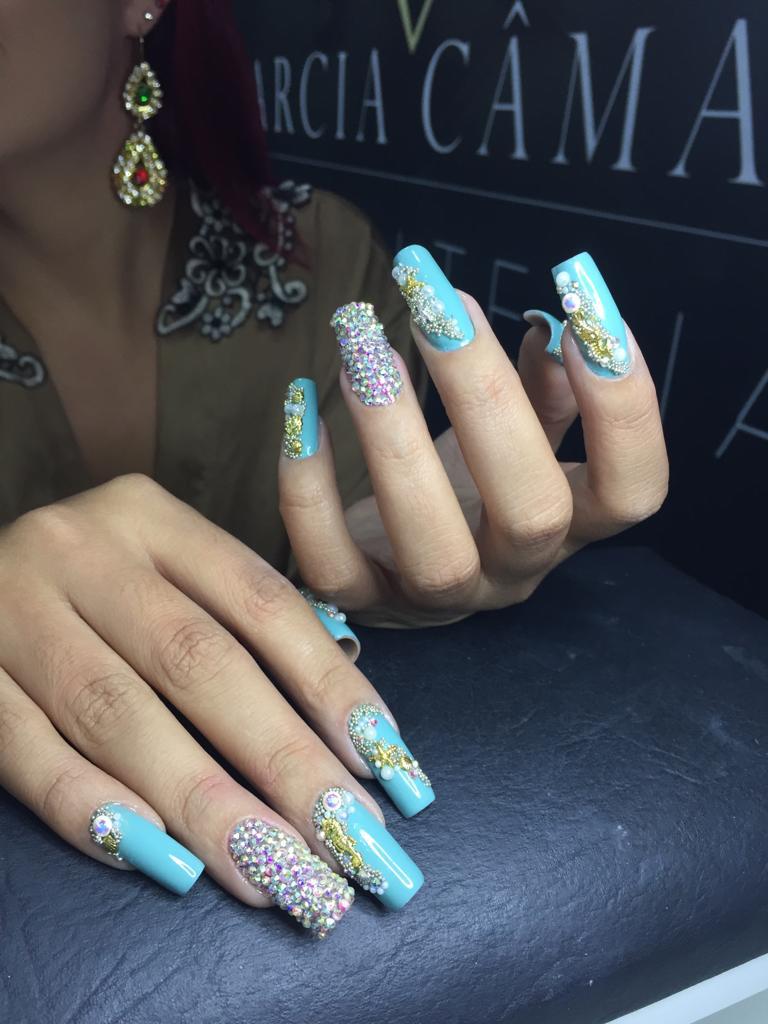 noticia  UNHA DE SEREIA PARA O CARNAVAL 2019 NAIL ARTS PARA COMPLETAR A SUA FANTASIA!