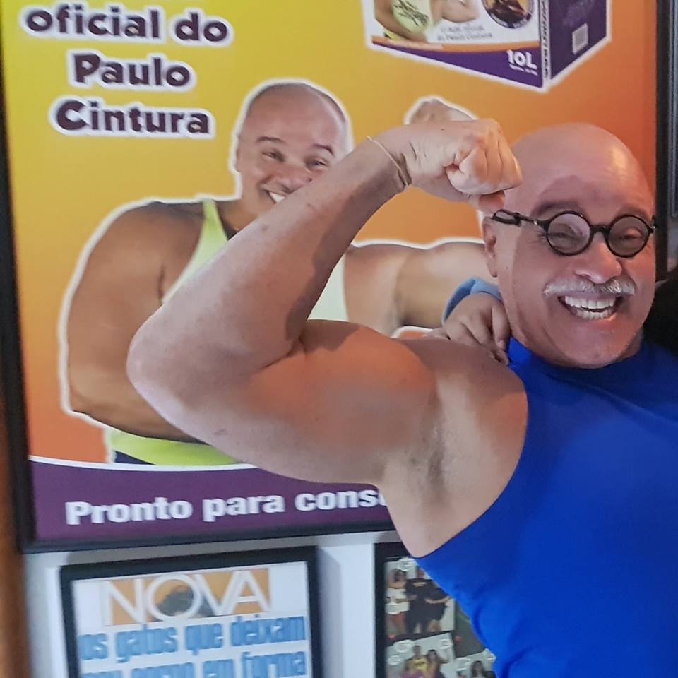 noticia Ator Paulo Cintura comemora mais um ano de vida. 