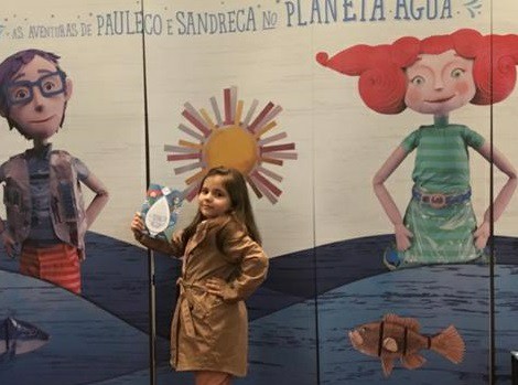 noticia Atores e modelos assistem ao musical ‘As Aventuras de Pauleco e Sandreca no Planeta Água’