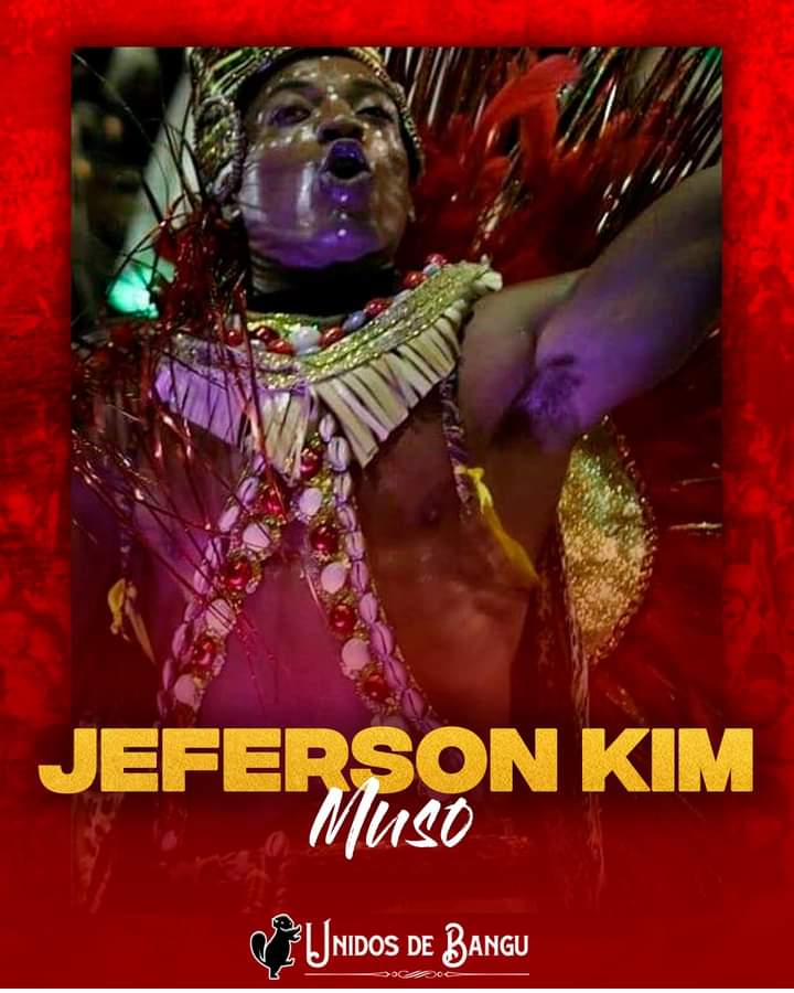 noticia Jeferson Kim Muso da Unidos de Bangu no carnaval 2022