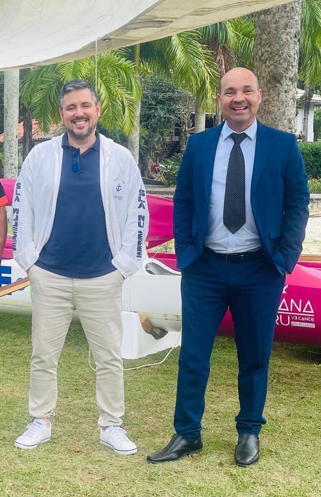 noticia Charles Cardoso participa de reunião com vice-prefeito de Angra dos Reis e grande empresário de Volta Redonda